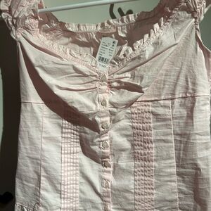 Pacsun John Galt Pink Elena Top